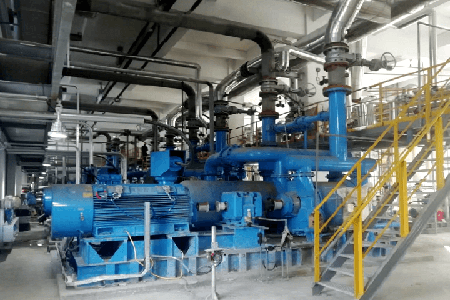 肯富來液環泵機組在大慶煉化酮苯脫蠟項目使用現場