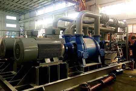 肯富來液環泵機組香港黑角電廠使用現場