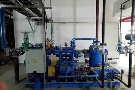 肯富來液環泵機組在保定垃圾發電廠使用現場