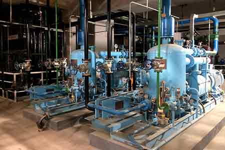 肯富來液環泵機組在華能蘇州燃機熱電有限公司使用現場