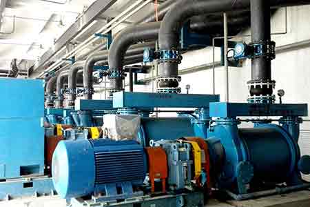 肯富來液環泵機組在景興紙業使用現場