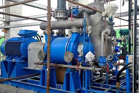 肯富來液環泵機組在北海太陽紙業有限公司使用現場
