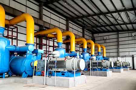 肯富來液環泵機組在山西霍爾辛赫煤業有限公司使用現場