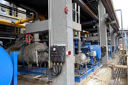 肯富來液環泵機組在江西省新余鋼鐵焦化項目使用現場