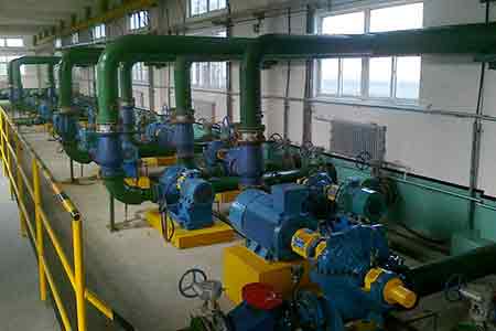 KPS系列單級雙吸離心泵在錦州鐵合金中錳西擴裝置使用現場