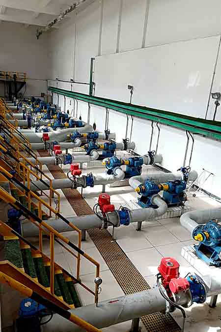 KPS系列單級雙吸離心泵在唐山東海鋼鐵集團有限公司使用現場