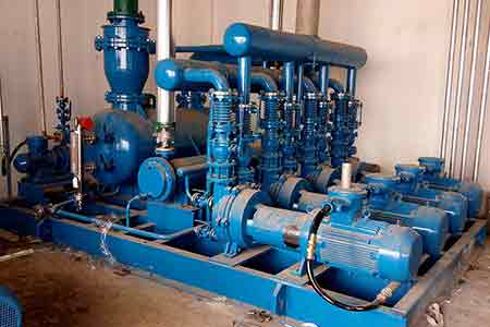 肯富來液環泵機組在云南白藥使用現場