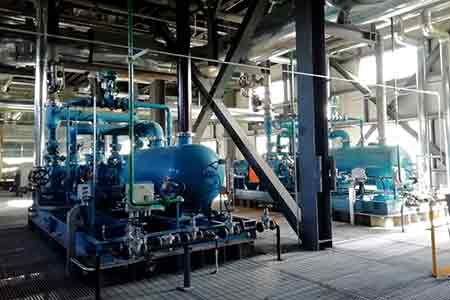 肯富來液環泵機組在國投生物能源（鐵嶺）有限公司燃料乙醇項目使用現場