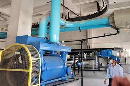 肯富來液環泵機組在汕尾紅海灣電廠脫硫項目使用現場